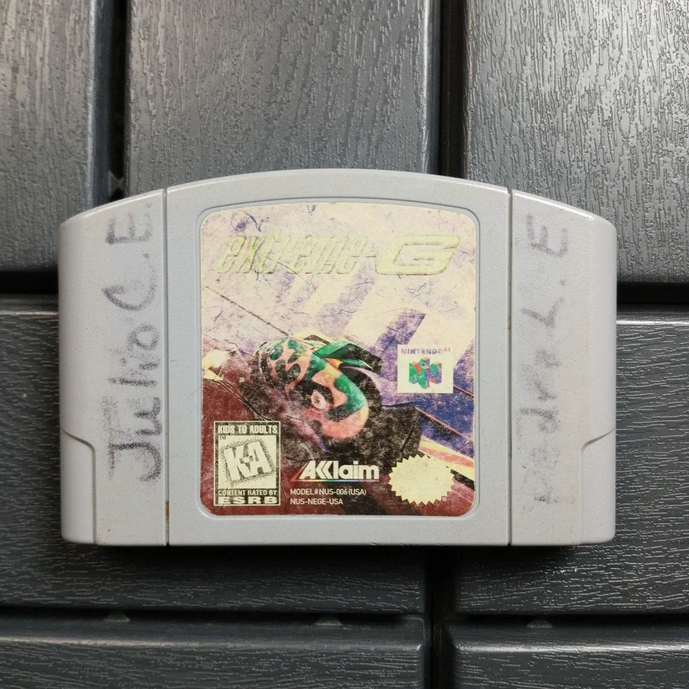 Extreme‎ G Nintendo 64 N64 Authentic Tested & Working VG1